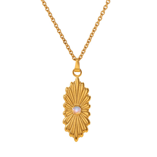 Gold Necklace Set 3 Pieces